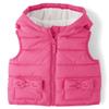 Gymboree,and Toddler Puffer Vest,Pink,6 view 1