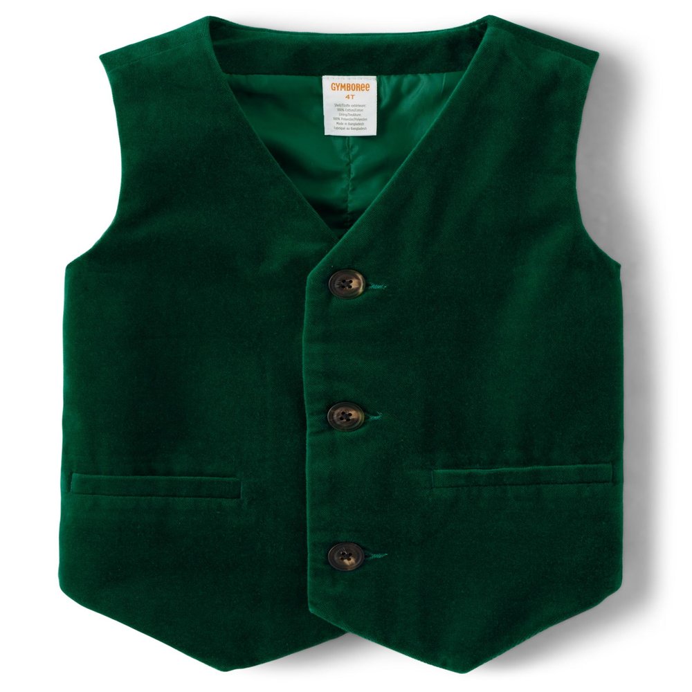 Gymboree,And Toddler Dressy Vests and Blazers,Green,4T