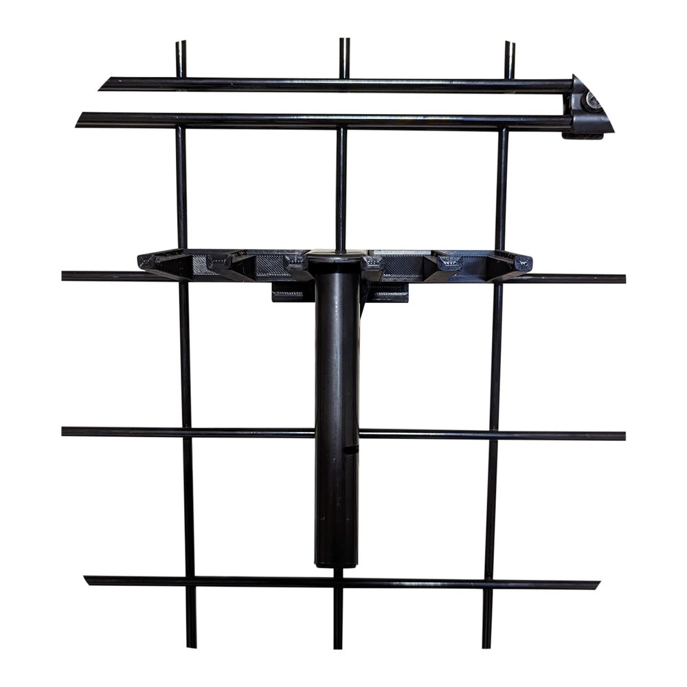 Hammy3DPrints Mount for Desert Eagle Mags - Gridwall | Magazine Holder Storage Rack (4 Mag)