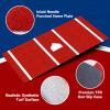 Baseball Hitting Mat Pro Batting Cage Mat 12X6 Antislip TPR Rubber Backing with Home Plate for Baseball Softball Training Indoor and Outdoor view 2