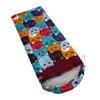 Axolotl Colorful Cats 3 Season Warm & Cool Weather Pet Animal Theme Sleeping Bag for Kids, Girls & Teens - Waterproof, Lightweight for Traveling & Outdoors Camping view 4