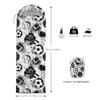 Axolotl American Football Sleeping Bag for Boys Men - Lightweight Waterproof Soccer Bag for Warm and Cool Weather - Ball Game Camping for Traveling, Outdoors, Hiking, Backpacking view 3