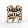 QBDJHWBT SAK-6EN Din Rail Terminal Blocks 10Pcs Connector Screw Connection SAK6EN Wire Conductor view 3