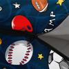 Axolotl Ball 3 Season Waterproof Camping Sleeping Bag for Adults Boys Teens, Lightweight Cold Weather Helmet Star Shoes Sleeping Bag for Hiking Outerdoors, Blue view 4