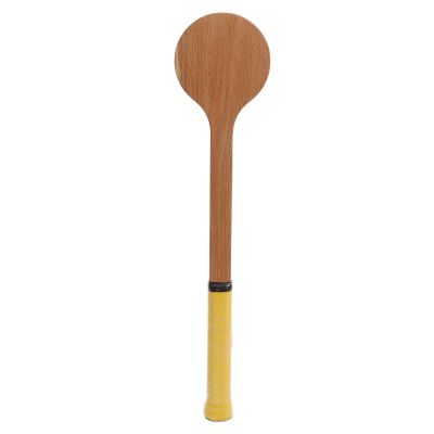 POENVFPO Tennis Pointer, Wooden Sweet Tennis Trainer Racket for Kids Adult Tennis Swing Practice Training (Storage Bag Included) (55cm)