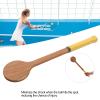 POENVFPO Tennis Pointer, Wooden Sweet Tennis Trainer Racket for Kids Adult Tennis Swing Practice Training (Storage Bag Included) (55cm) view 4