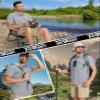 TACVASEN Men's Sun Swim Shirts UPF 50+ SPF UV Protection Quick Dry Fit Lightweight Cooling Hiking Fishing Short Sleeve Grey view 2