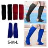 Aymzbd Shin Instep Guards Leg Guards for Men Women Elastic Cloth Karate Protective Gear Calf Guards for Taekwondo Boxing Training, Black S view 4