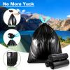30 Pack Camping Toilet Bags, 8 Gallon Portable Toilet Bags, Toilet Waste Bags, Leak-Proof Potty Liners Trash Bags for Outdoor Camping Toilet Bucket,Traveling, RV Trip view 3