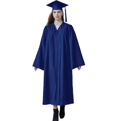 Matte Graduation Cap and Gown 2024 Set Bulk with Bachelor's Degree Tassel Hat & Cape Robe Set for High School & College