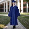 Matte Graduation Cap and Gown 2024 Set Bulk with Bachelor's Degree Tassel Hat & Cape Robe Set for High School & College view 2
