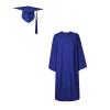 Matte Graduation Cap and Gown 2024 Set Bulk with Bachelor's Degree Tassel Hat & Cape Robe Set for High School & College view 3
