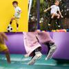 ELUTONG Kids Grip Soccer Socks Anti Slip Football Athletic Sports Crew Socks for 4-16 Years Youth Boys Girls (New Upgrade) view 2