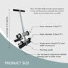 AUTUMFLATGAO Road Line Marking Drawing Machine, Hand Push Tape Sticking Machine, with Drawing Circle Kit, Marking Kit for Basketball Court/Road Warning view 2