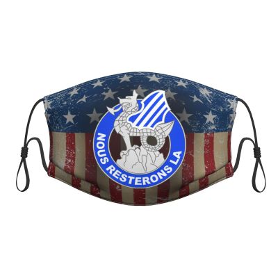 QFZ 3rd Infantry Division DUI Durable Masks for Work Play