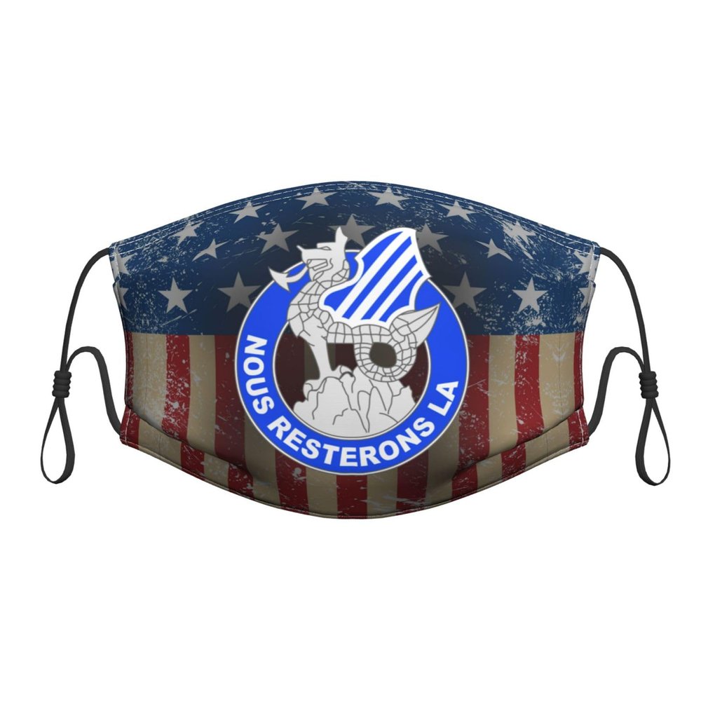 QFZ 3rd Infantry Division DUI Durable Masks for Work Play