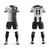 ORKY Kids Customize Soccer Jersey with Short, Boys Girls Personalized Name Team Outfit, Custom Made Futbol Uniform (White 120cm) view 2