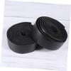 HANABASS Punching Wraping Belt Pu Leather Bike Handlebar Strap Vibration Reduction for Outdoor Cycling Safety view 3