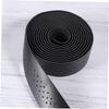 HANABASS Punching Wraping Belt Pu Leather Bike Handlebar Strap Vibration Reduction for Outdoor Cycling Safety view 4
