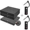LAFENLIN 2 Pack TSA Approved Firearm Travel Case Locks with 4 Pcs Hard Case Foam 2 Pcs 16 x 12 x 0.4'' and 2 Pcs 16 x12x2'' view 1