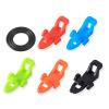 10Pcs Fishings Rod Hook Keeper Fishing Lures Baits Holder Adjust Able Fishings Rod Hook Keeper Small Fishing Tool Plastic Fishing Hook Secure Holder Hook Storage For Fishing Tackle Fishing Hook view 2