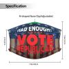 QFZ Had Enough Vote Republican Durable Masks for Work Play view 4