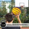 AXGUIQ 2.2LBS Weighted Heavy Basketball 28.5", Training Equipment for in& Outdoor Improving Dribble Up Basketball Handling Dribbling, Passing&Rebounding Skills Size 6 Weighted Training Basketballs view 3