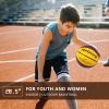 AXGUIQ 2.2LBS Weighted Heavy Basketball 28.5", Training Equipment for in& Outdoor Improving Dribble Up Basketball Handling Dribbling, Passing&Rebounding Skills Size 6 Weighted Training Basketballs view 4