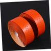 HANABASS Pu Leather Shock-Absorbing Bicycle Handlebar Tape Road Bike Handlebar Wrap Adhesive Backing for Wet Weather Riding view 2