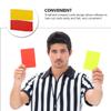 Anneome 20pcs Professional Soccer Referee Kit Red Yellow Cards Football Accessories Multi-Function Soccer Judge Cards view 4