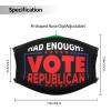 QFZ Had Enough Vote Republican Durable Masks for Work Play view 4