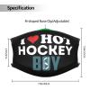 QFZ I Love Hot Hockey Boys Durable Masks for Work Play view 4