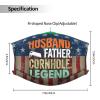 QFZ Husband dad Cornhole Legend Durable Masks for Work Play view 4