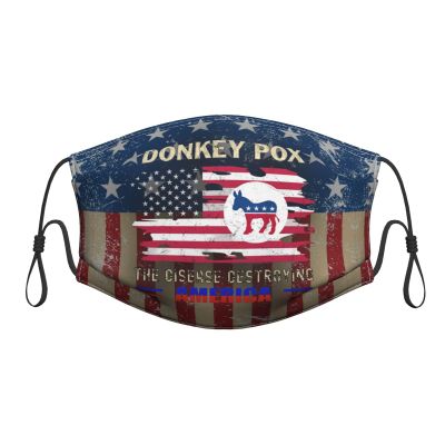 QFZ Donkey Pox The Disease Destroying America Durable Masks for Work Play