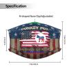 QFZ Donkey Pox The Disease Destroying America Durable Masks for Work Play view 4