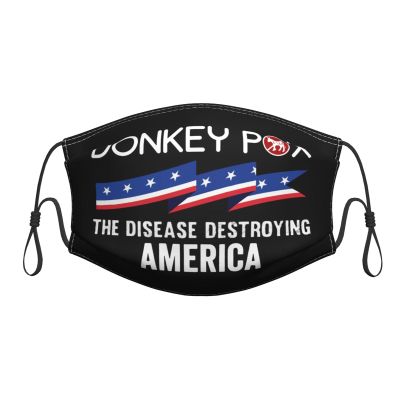 QFZ Donkey Pox The Disease Destroying America Durable Masks for Work Play