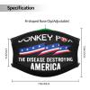 QFZ Donkey Pox The Disease Destroying America Durable Masks for Work Play view 4
