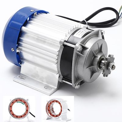 ZHOZHUT 800W Brushless Motor Electric Tricycle Rickshaw Motor 24V / 48V / 60V Electric Tricycle Motor, Pure Copper Coil Aluminum Alloy Shell, for DIY Electric Tricycle, Rickshaw,800w,60V