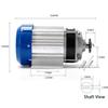 ZHOZHUT 800W Brushless Motor Electric Tricycle Rickshaw Motor 24V / 48V / 60V Electric Tricycle Motor, Pure Copper Coil Aluminum Alloy Shell, for DIY Electric Tricycle, Rickshaw,800w,60V view 2