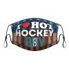 QFZ I Love Hot Hockey Boys Durable Masks for Work Play