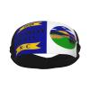 Alleghany County Flag Headbands for Women Men Sports Headband Outdoor Interior Breathable Sports Wicking Hair Ties Leisure Hair Bands view 2
