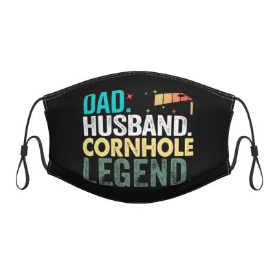 QFZ Husband dad Cornhole Legend Durable Masks for Work Play