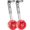 FORTOP Bike Training Wheels, Pair of Heavy Duty Rear with Stabilizers Mounted Kit for 16 18 20 22 inch Kids Boy Girls Variable Bike (Ren) view 2