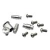 UPFIST 1 Full Set Stainless Steel Screw Fit for Demko AD20.5, Custom Handle Patch Screw Set (Size : Silver) view 1