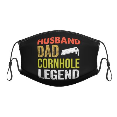 QFZ Husband dad Cornhole Legend Durable Masks for Work Play