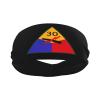 30th Us Armored Division SSI Headbands for Women Men Sports Headband Outdoor Interior Breathable Sports Wicking Hair Ties Leisure Hair Bands view 2
