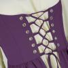CARUHIF Women's Renaissance Costume Medieval Dress Halloween Costume(2022048VT,L) view 4