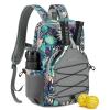 G4Free Lightweight Pickleball Bag, Pickleball Backpack for Women and Men, Adjustable Padel Bag, Fits 2 to 4 Paddles, Shoulder Daypack for Sports,Blue Leaf view 1