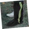 Homoyoyo Men's Waterproof Shoes Cover Black Rain Boot Cover Oxford Cloth High Rain Boot view 3
