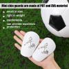 2pcs Mini Soccer Shin Guards, 3.94x2.36in Extra Small Tiny Football Shin Pads with Dynamic Sports Pattern Miniature Shin Guards Youth & Adults Protective Equipment for Boys Girls Kids Women Men view 4